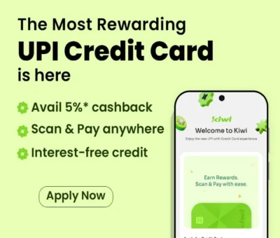 Kiwi UPI RuPay Credit Card